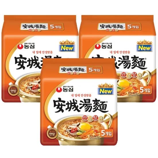 농심 안성탕면 125g 15개