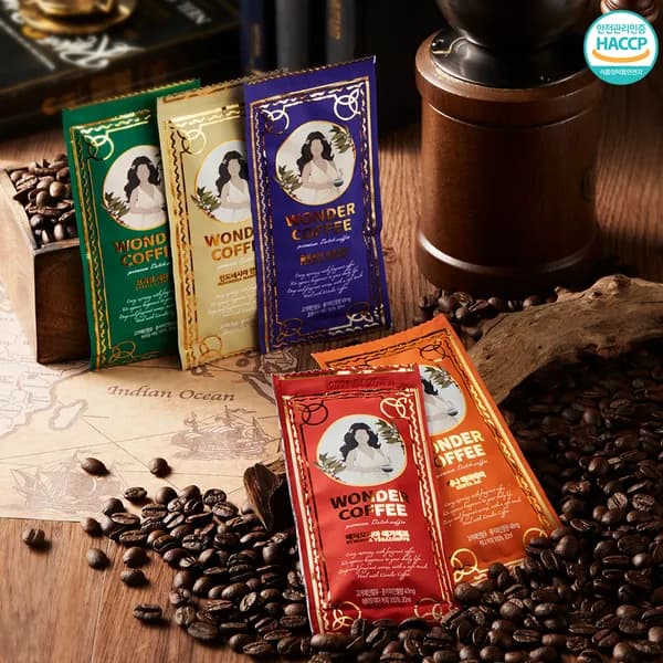 원더 더치커피 5종원두 혼합 30ml 100팩 29,205원