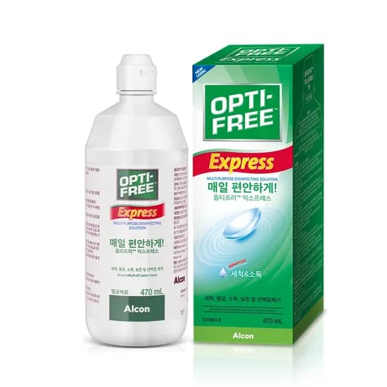 알콘 옵티프리 렌즈세척액 익스프레스 470ml 1개