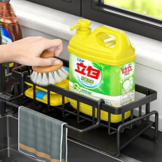 멀티 뽀송 수세미 거치대, 화이트, 1개
