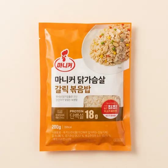 마니커 닭가슴살 볶음밥 5+5세트 200g 10개 2세트 34,100원