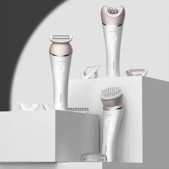 톰슨 8in1 셀프 파워 왁싱 프로페셔널 IPX7 방수 전동 바디트리머 모근제모기, 모근제거기