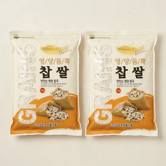 삼원농산 국내산 찹쌀 5kg 2개