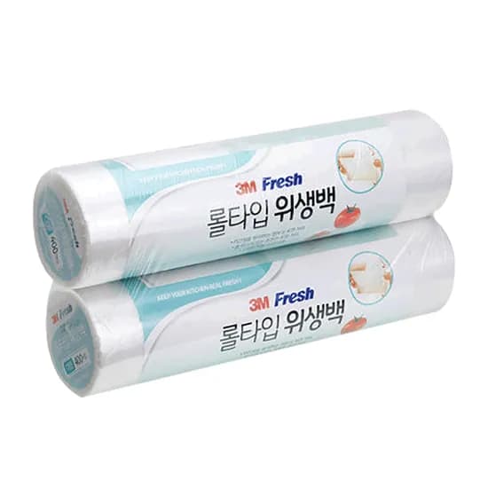 쓰리엠 후레쉬 롤타입 위생롤백 대형 400매 2개