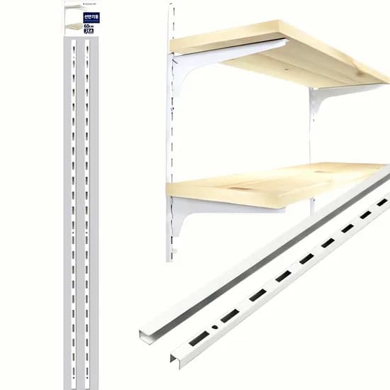 철재 2단 벽선반 60cm 9,760원