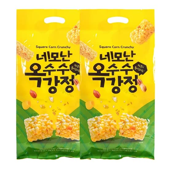 네모난 옥수수강정 고소한 320g 38개입 2개