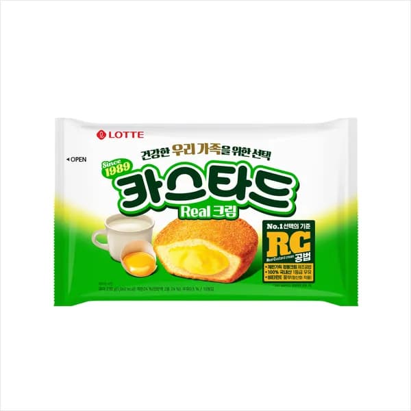 롯데제과 카스타드 오리지널 230g 1개 5,950원
