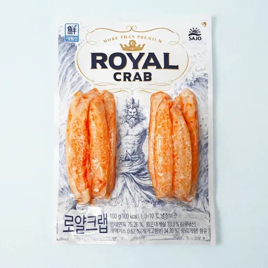 대림 로얄크랩 100g 10개