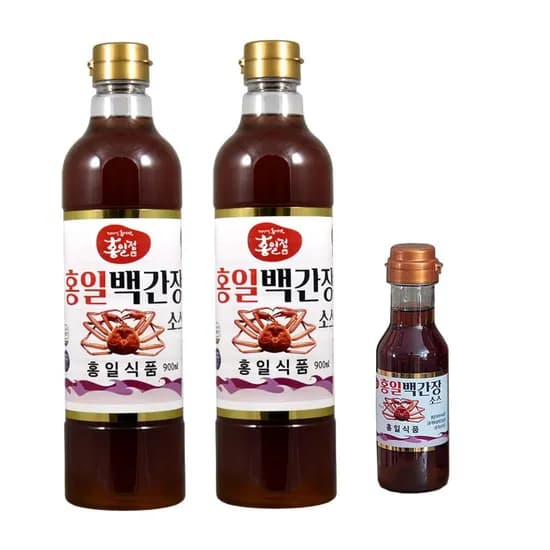 홍일식품 홍일백간장소스 900ml 2병