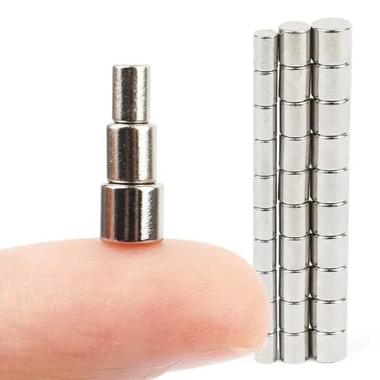 강력 원형 네오디움 자석, 4mm x 5mm, 50개