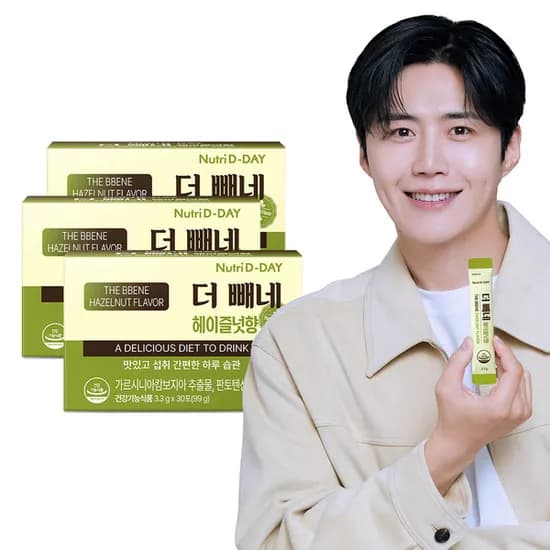 뉴트리디데이 더 빼네 헤이즐넛향, 30포, 3박스
