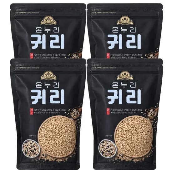 새마을농산 귀리, 500g, 4봉
