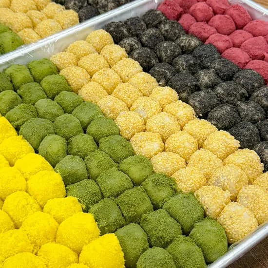 팥앙금 오색경단, 150개, 3kg, 1박스