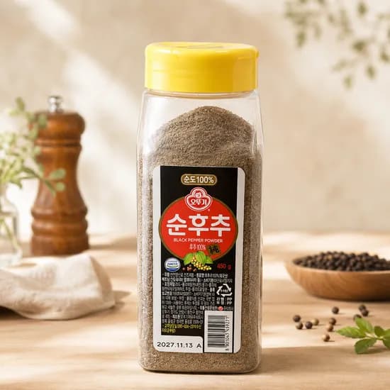 오뚜기 순후추 흑후추 450g 1개