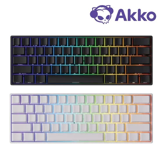 Akko FUN 60 Pro 자석축 기계식 게이밍 키보드, 블랙, 마그네틱축(자석축)