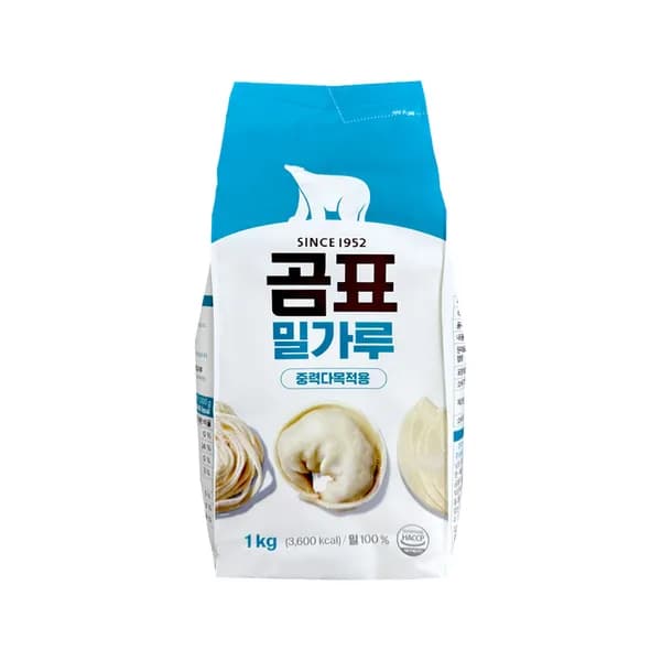 곰표 밀가루 1kg 2개 5,850원