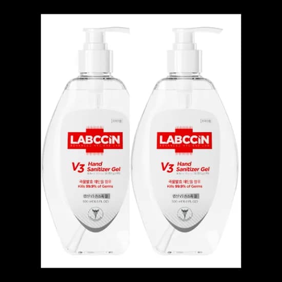 랩신 V3 새니타이저 겔 손소독제 500ml 2개