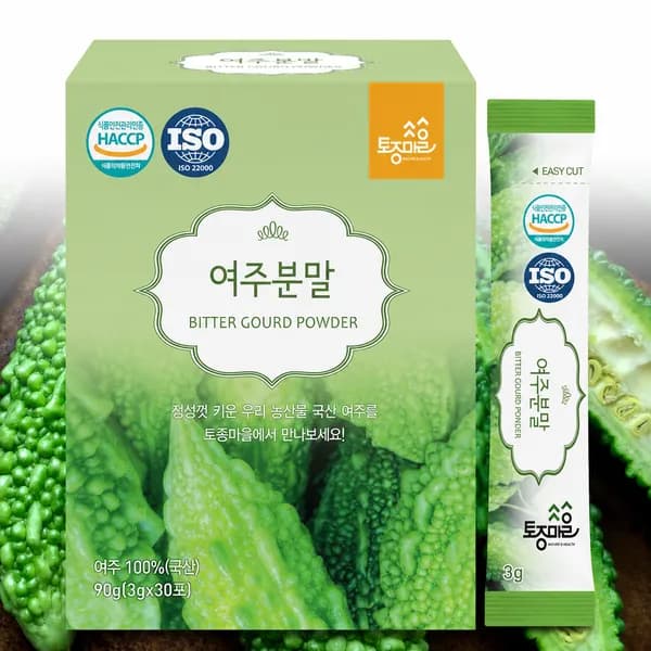 토종마을 국내산 여주분말 3g 30포