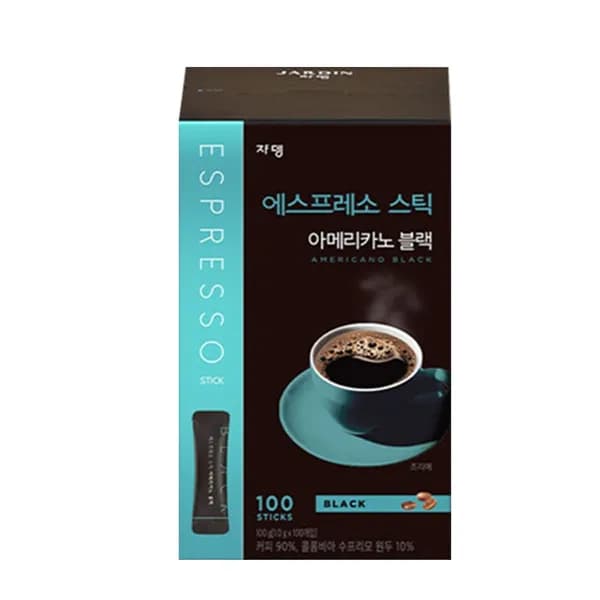 에스프레소 스틱 아메리카노 블랙 1g 100봉
