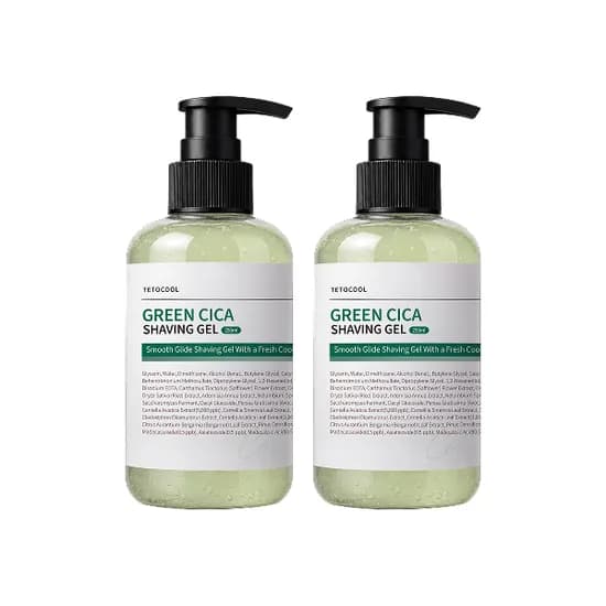 테토쿨 그린 시카 쉐이빙젤 250ml 2개