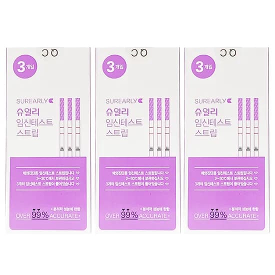 슈얼리 임신 테스트기 3개입 3개 6,100원