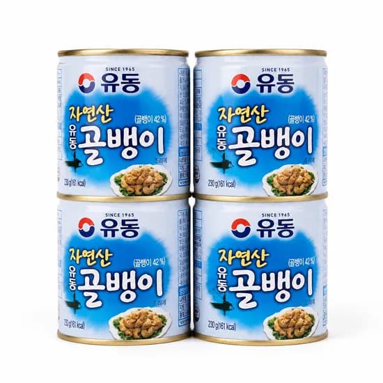 유동 골뱅이 230g 4개