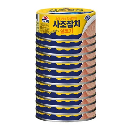사조 살코기참치 안심 85g 12개
