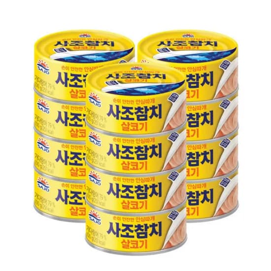 사조 살코기참치 안심 100g 12개