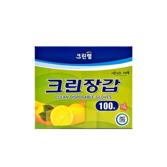크린랲 크린장갑, 100매, 1개