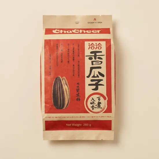 챠챠 해바라기씨 꽈즈 매콤한맛 양념 오향 260g 1개