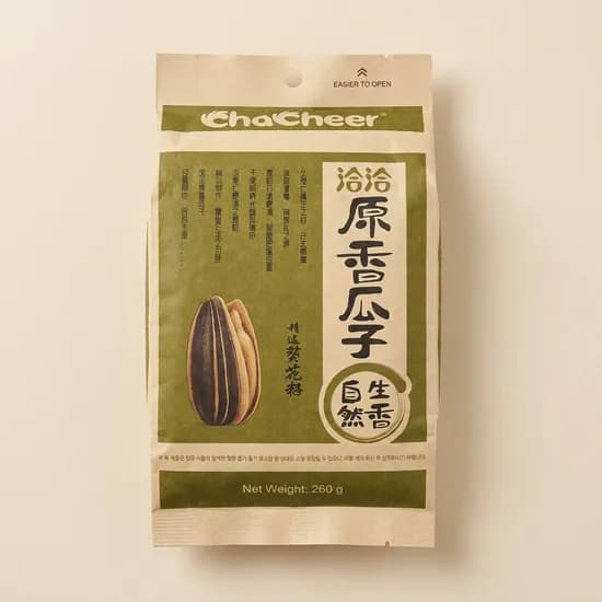 챠챠 해바라기씨 꽈즈 고소한맛 담백 원향 260g 1개