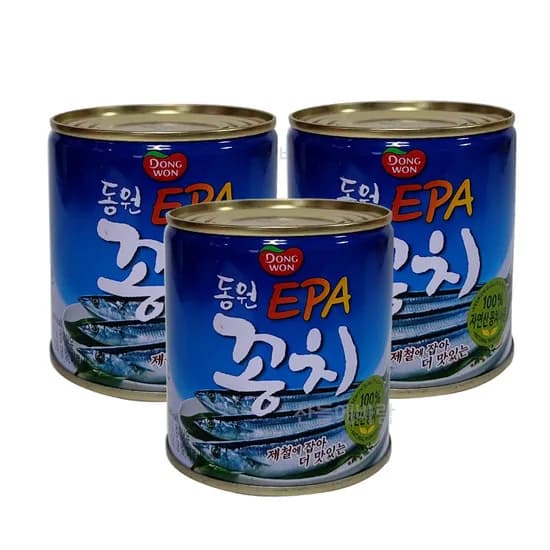 동원 EPA꽁치 280g 3개