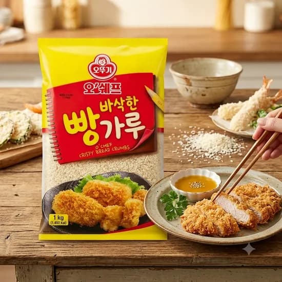 오뚜기 오쉐프 바삭한 빵가루 1kg 1개