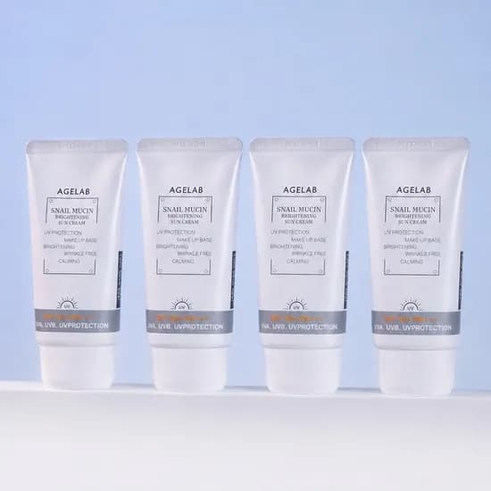 에이지랩 스네일 뮤신 브라이트닝 선크림, 70ml, 4개
