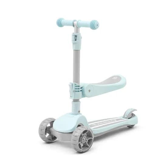 키즈휠 X2 유아킥보드, 크림블루, 260x590x755mm, 1개