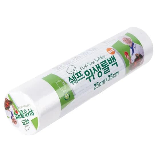 쉐프 위생롤백 25x35cm 100매 1개
