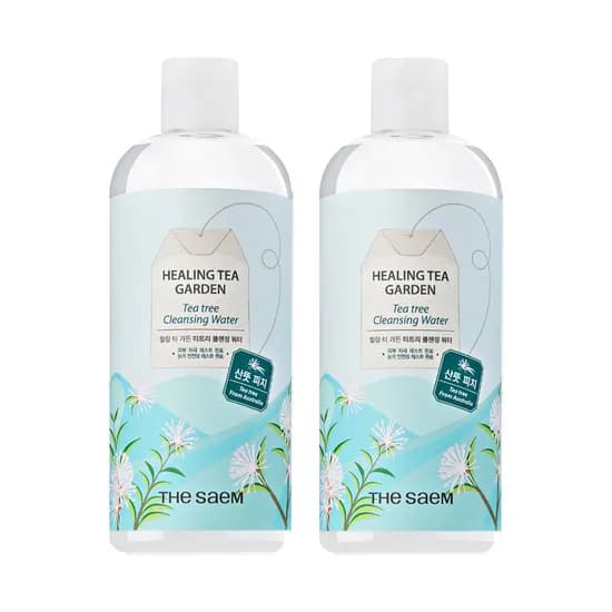 더샘 힐링 티 가든 티트리 클렌징 워터 500ml 2개