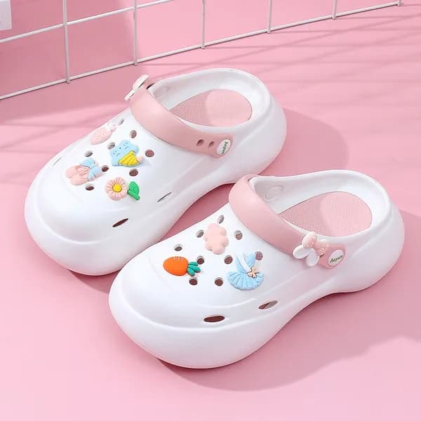 루안 미끄럼방지 키높이 슬리퍼 베이지 245mm 1개