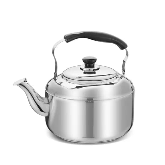 퀸센스 루미스 IH 하모니 휘슬주전자, 4.5L, 실버, 1개