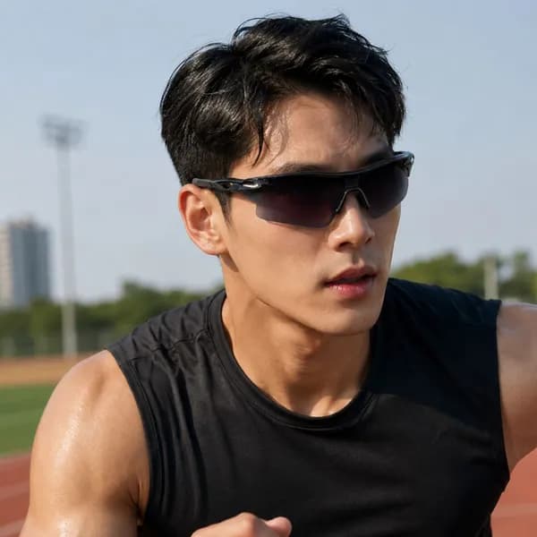 남자 운동선글라스 프리즘블랙 1개