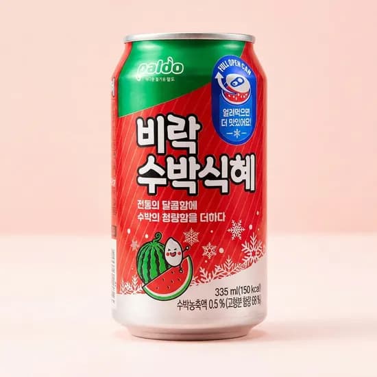 팔도 비락 수박식혜 335ml 12개 12,900원
