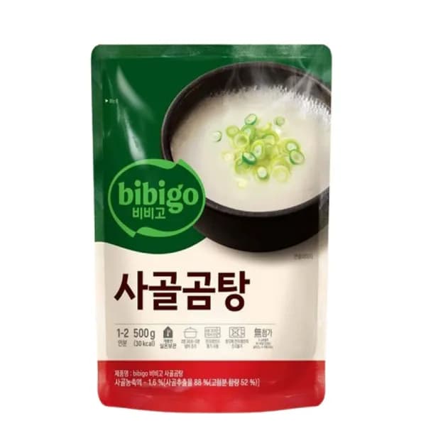 비비고 사골곰탕 500g 18개 18,500원
