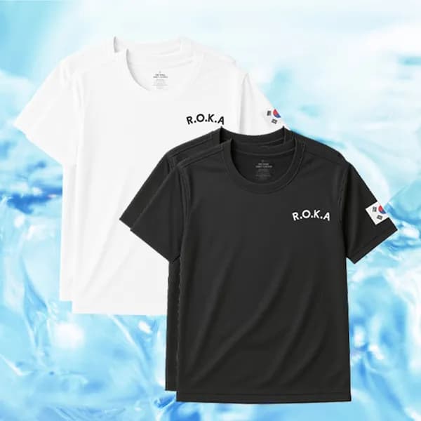 DMPS ROKA 반팔 쿨드라이 화이트 XL 2장