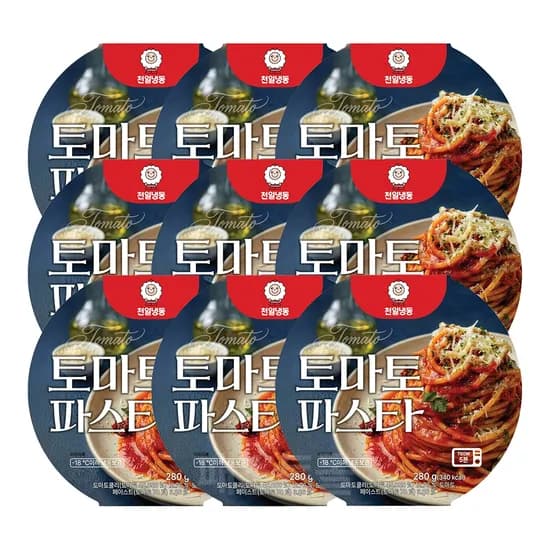 천일냉동 토마토 파스타 280g 9개