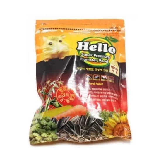 Hello 네츄럴펠렛 프리미엄 햄스터사료, 350g, 1개