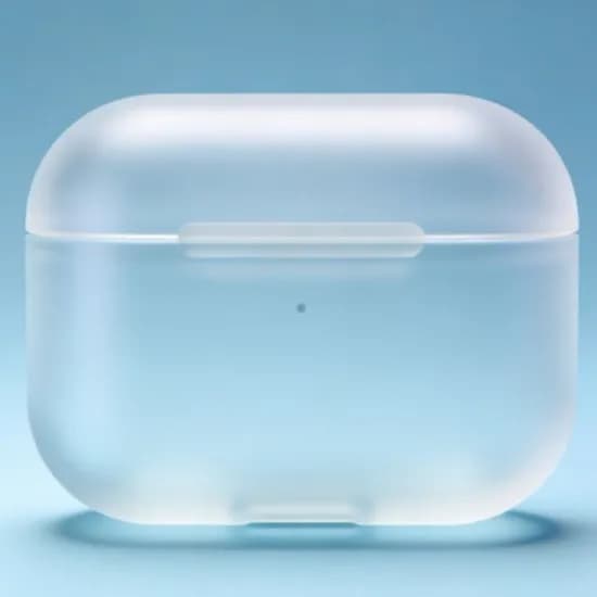먼지방지 커버 프로 반투명 에어팟 케이스 충격보호, AirPods 4, 1개
