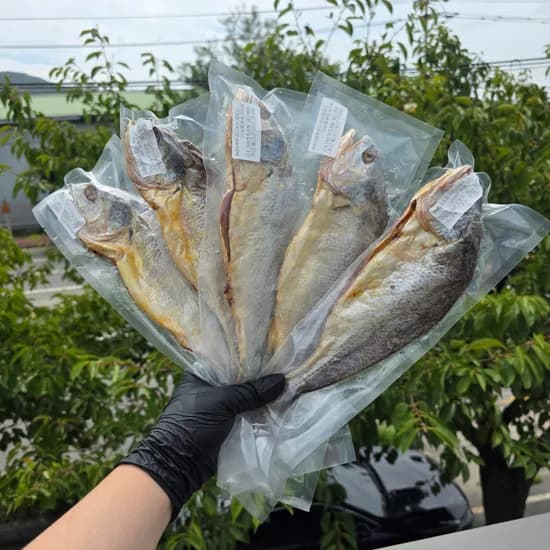 법성포 특왕 보리굴비 특품 30cm 이상 1.2kg 5마리 1팩