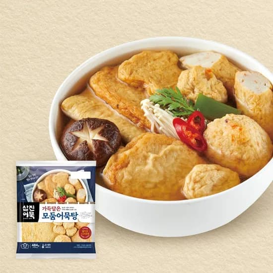 삼진어묵 가득담은 모둠어묵탕 484g 2개