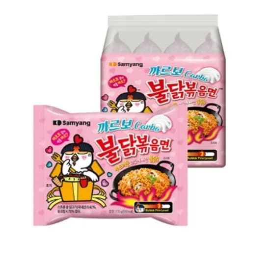 삼양 까르보 불닭볶음면 130g 16개
