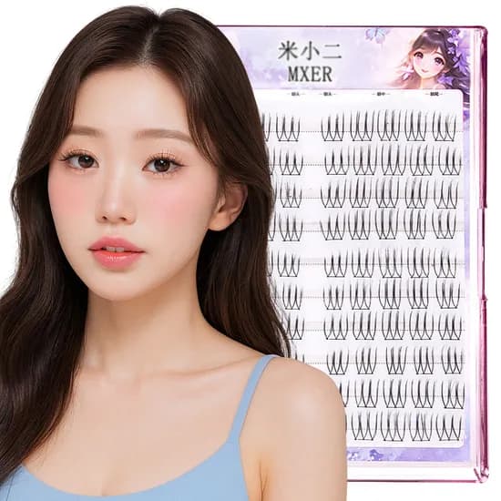 이너원 U자형 속눈썹 블랙 10줄 1개